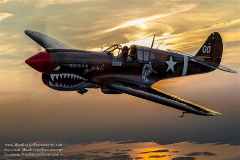 P-40 Warhawk on the ground