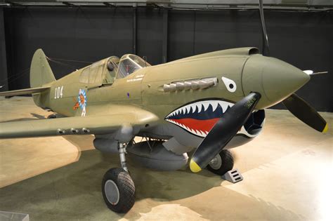 P-40 Warhawk American Fighter Jet WW2