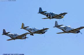 P-51 Mustang in flight