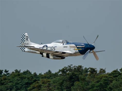 P-51 Mustang at an air show