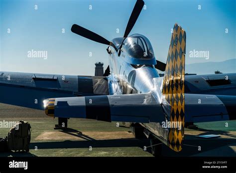 P-51 Mustang at an air show