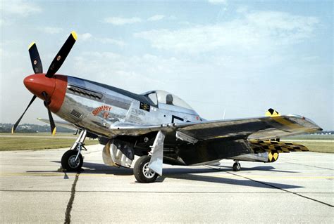 P-51 Mustang American Fighter Jet WW2