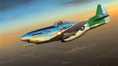 P-51 Mustang Canvas