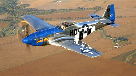 P-51 Mustang in Air Show