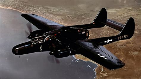 P-61 Black Widow Night Fighter in Action