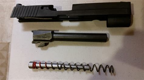 P250 Slide Spring Adjustment