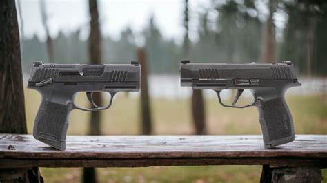 Sig Sauer P365 and P365 XL comparison