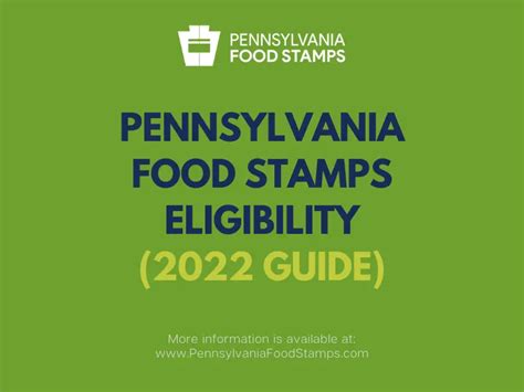 PA Food Stamps Eligibility