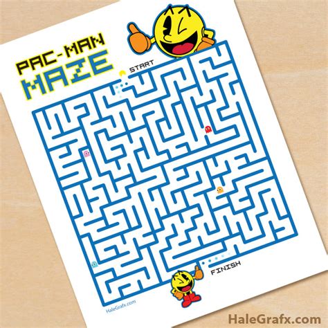 Pac-Man activity sheet