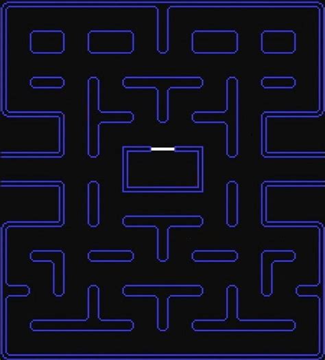 Pac-Man maze template