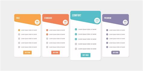 Package Pricing Template Gallery