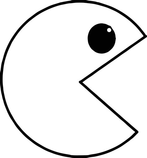 Pac-Man ghost eyes template gallery 2