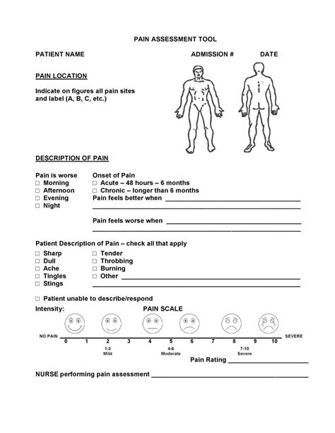 Pain Management Assessment