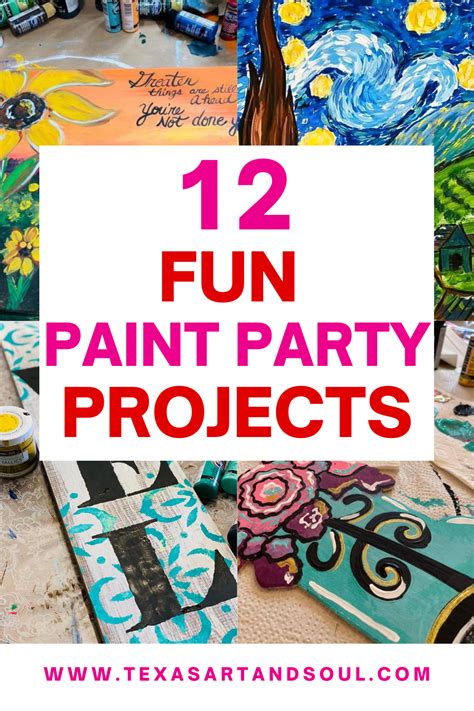 Paint Party Ideas