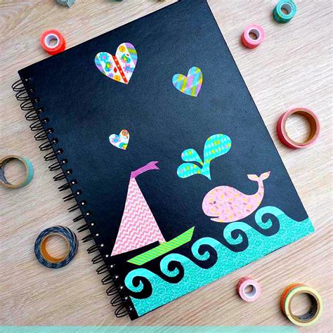 Painted Notebook Cover