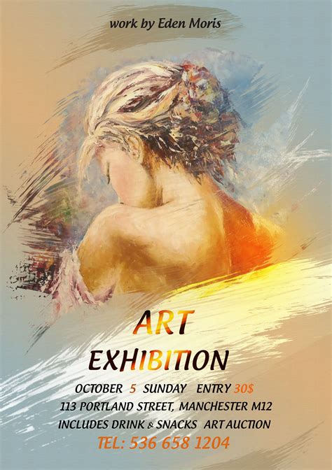 Painting Exhibition Flyer