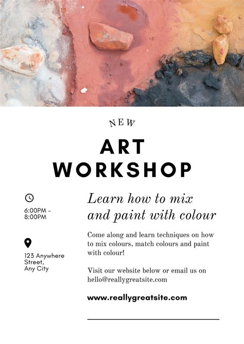 Painting Workshop Flyer