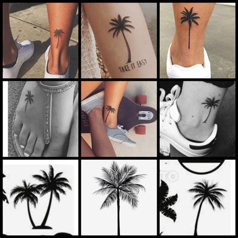 Palm Tree Tattoo Inspiration