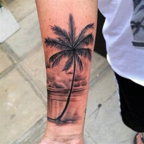 Palmetto tree tattoo ideas for men