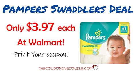 Pampers Swaddlers coupons