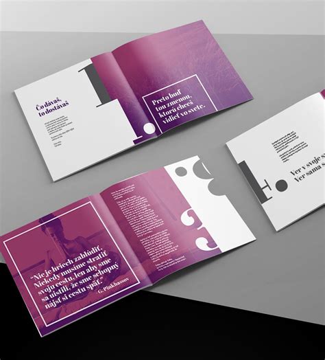 Pamphlet Template Design Inspiration