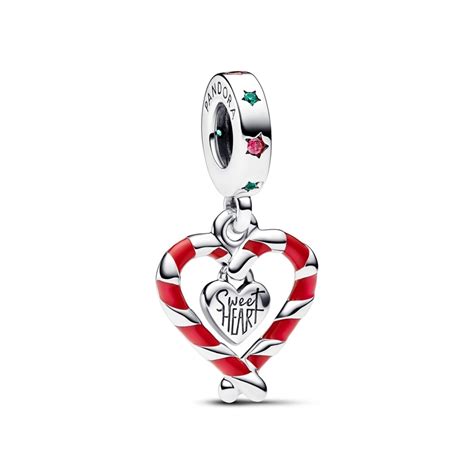 Pandora Christmas Charm Candy Cane