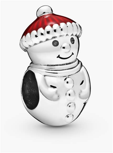 Pandora Christmas Charm Snowman