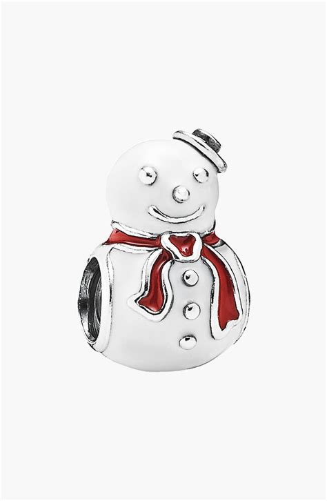 Pandora Snowman Charm