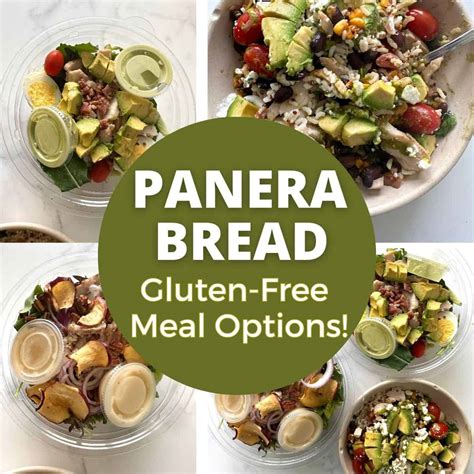 Panera Gluten-Free Menu Options