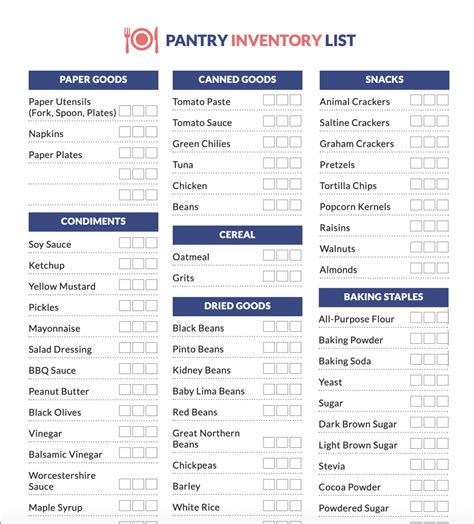 Pantry Items