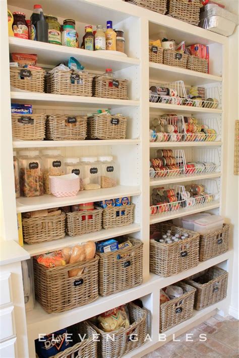 Pantry organization ideas