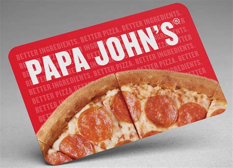 Papa Johns Gift Cards