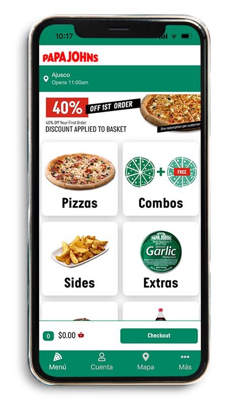 Papa Johns Mobile App