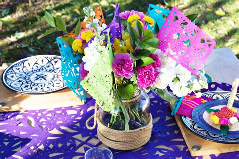 Papel Picado Centerpiece Ideas