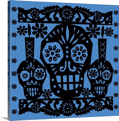 Sugar Skull Papel Picado