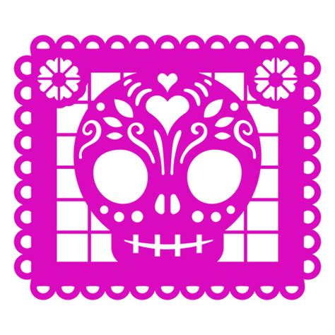 Papel Picado Skulls for Parties