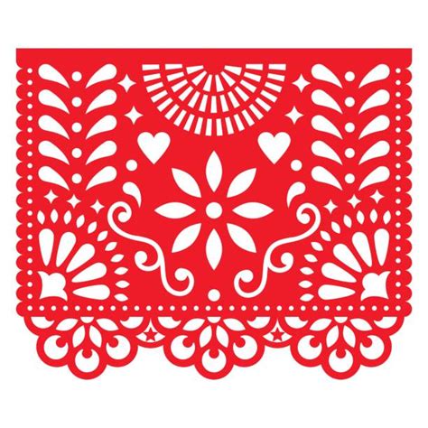 Papel Picado Template 2