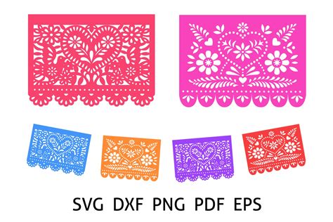 Papel Picado Templates for Parties