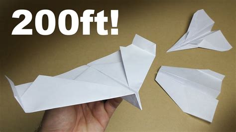 Paper airplane flight tips