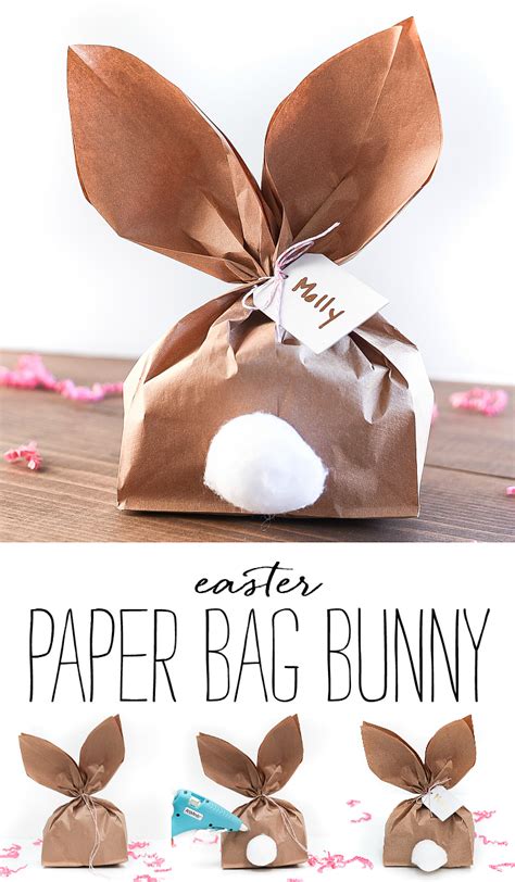 Paper Bag Bunny Craft Ideas 1