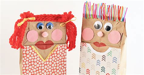 Paper Bag Puppet Shows for Kids