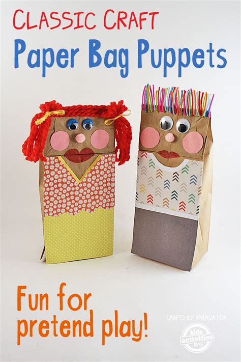 Benefits of Paper Bag Puppets for Kids