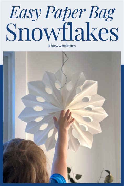 Paper bag snowflakes gallery 10