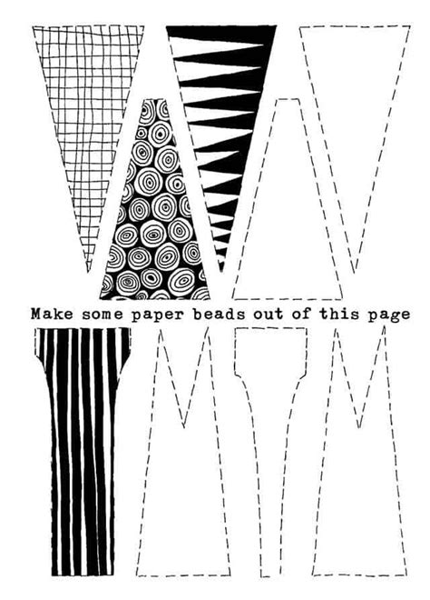 Paper Bead Design 6