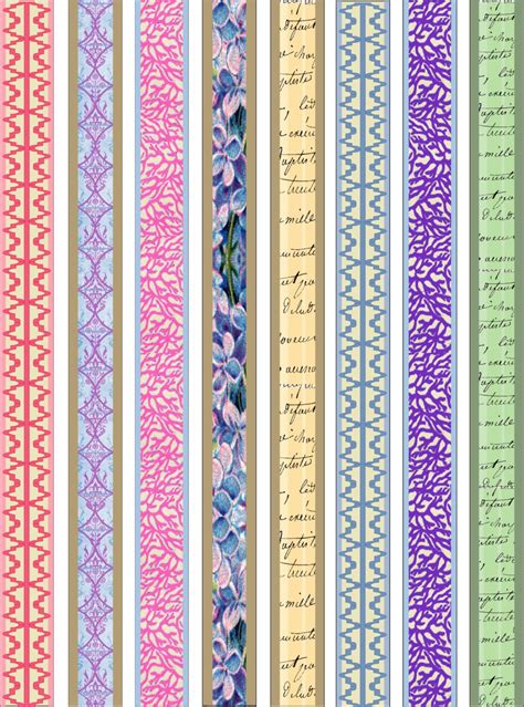 Paper Bead Templates Designs