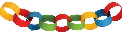 Paper Chain People Educational Activity