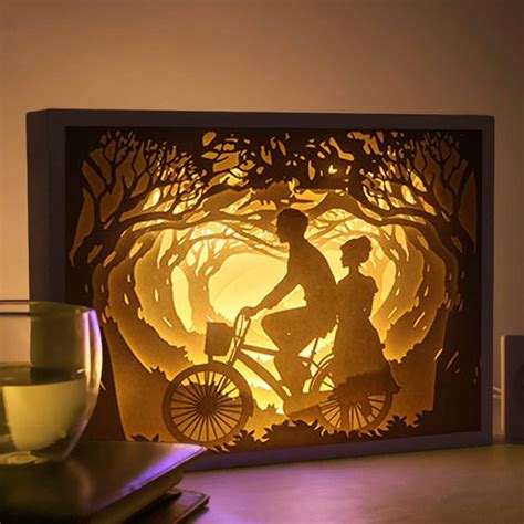 Paper Cut Light Box Design 1