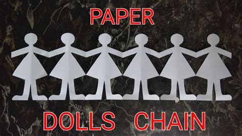 Paper doll chain paper types