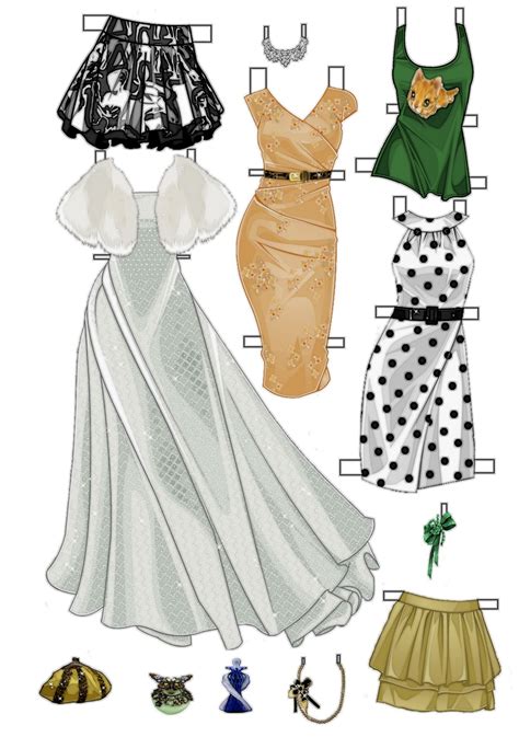 Paper Doll Clothes Prints