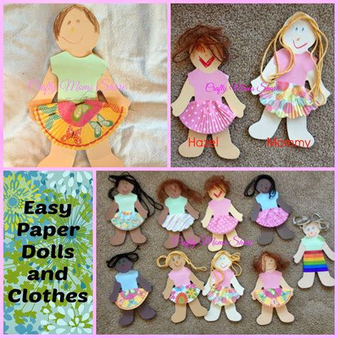 Paper Doll Crafts For Kids